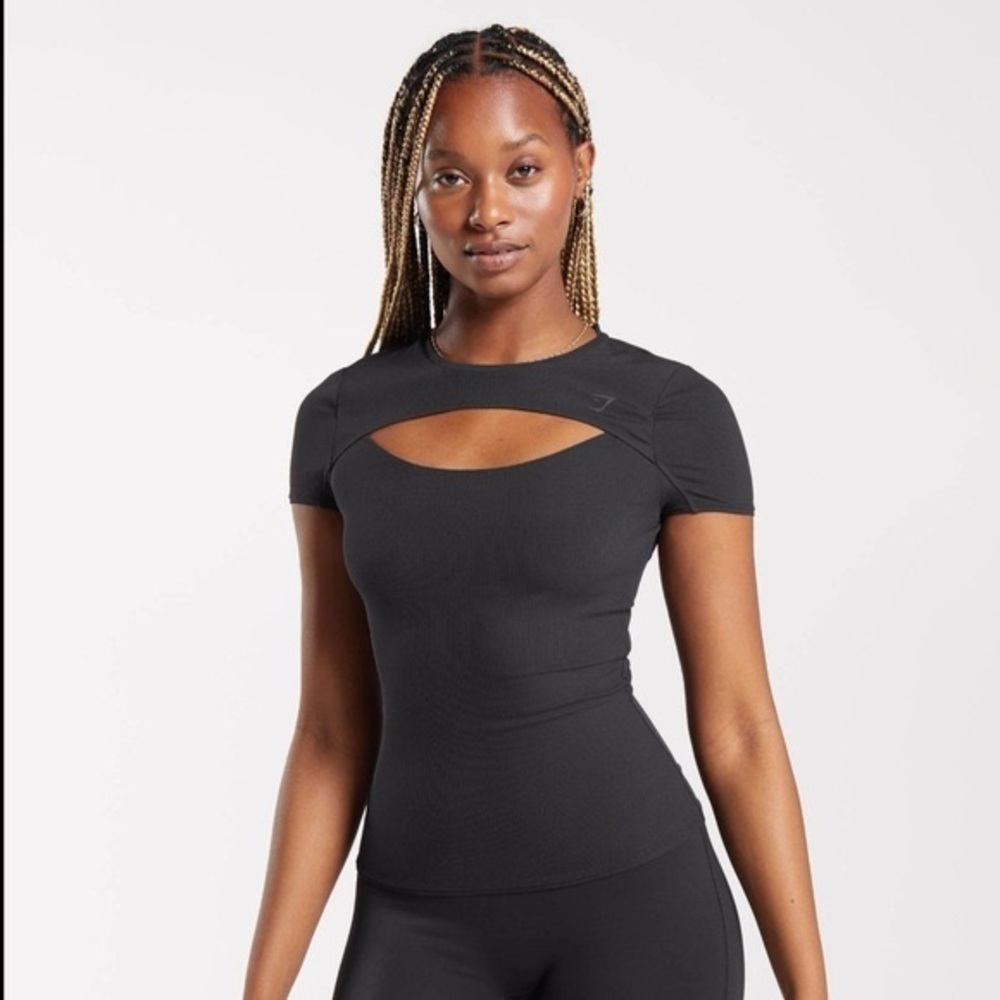 Gymshark Black Short Sleeve Women's Tee
